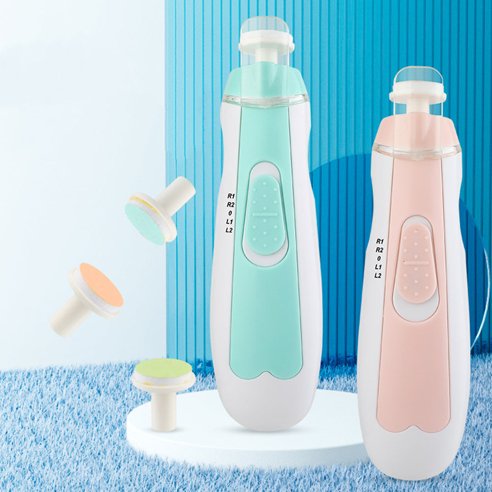 Electric Baby Nail Clipper Set – Safe and Easy Nail Care for Newborns