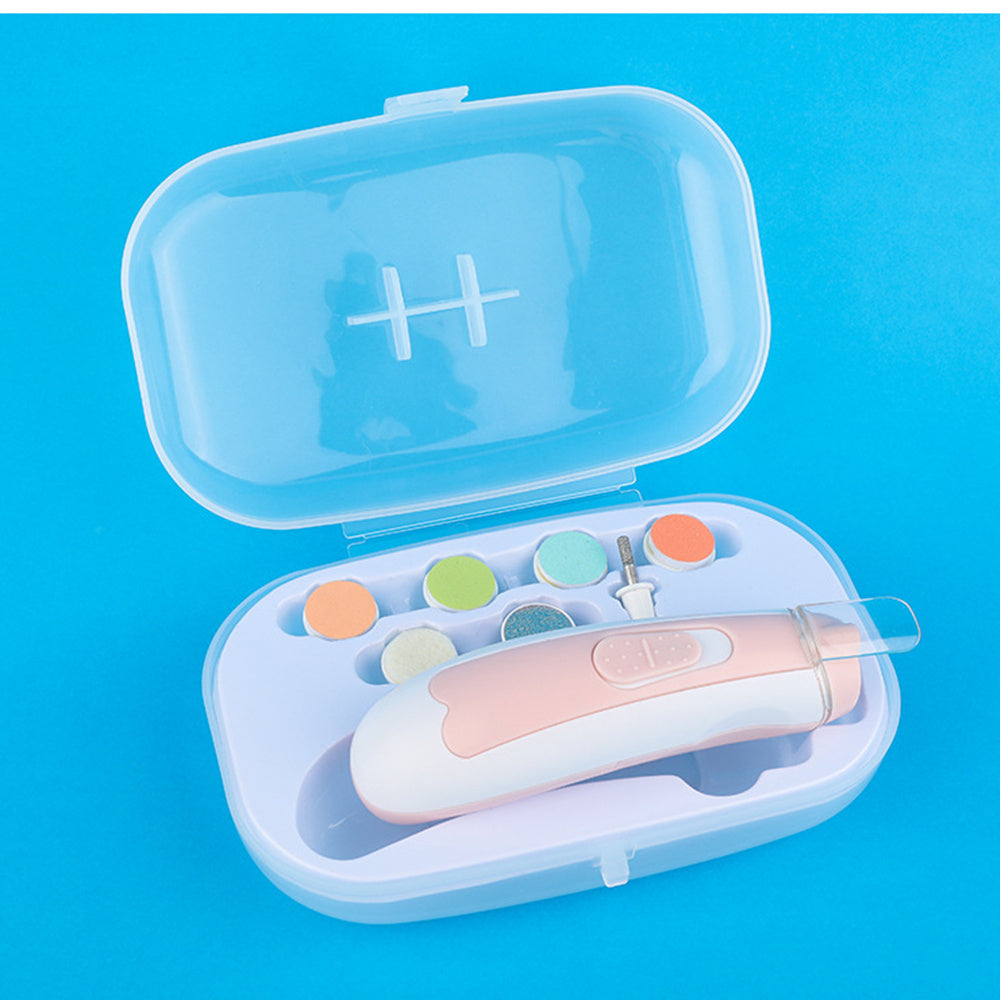 Electric Baby Nail Clipper Set – Safe and Easy Nail Care for Newborns